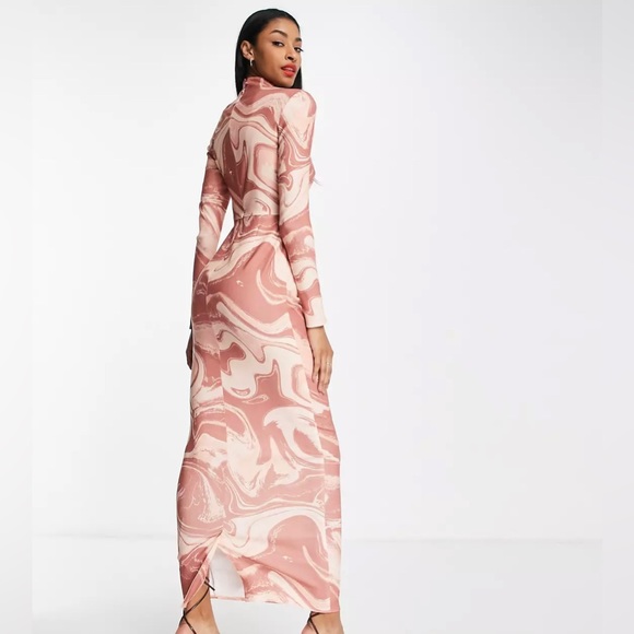 Swirl Print maxi dress - Picture 3 of 11